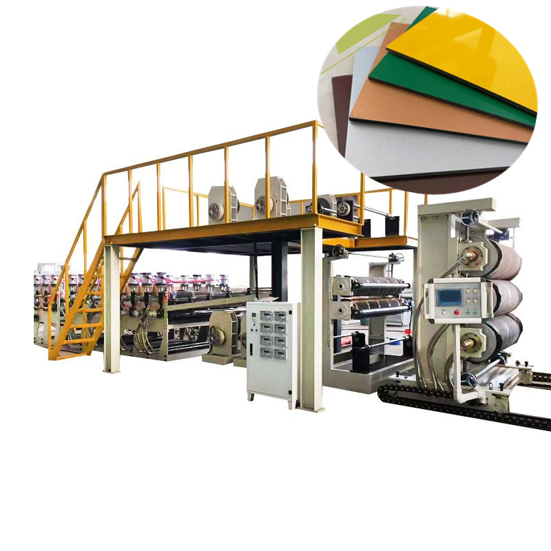 PE Aliuminio-plastiko plokščių įranga